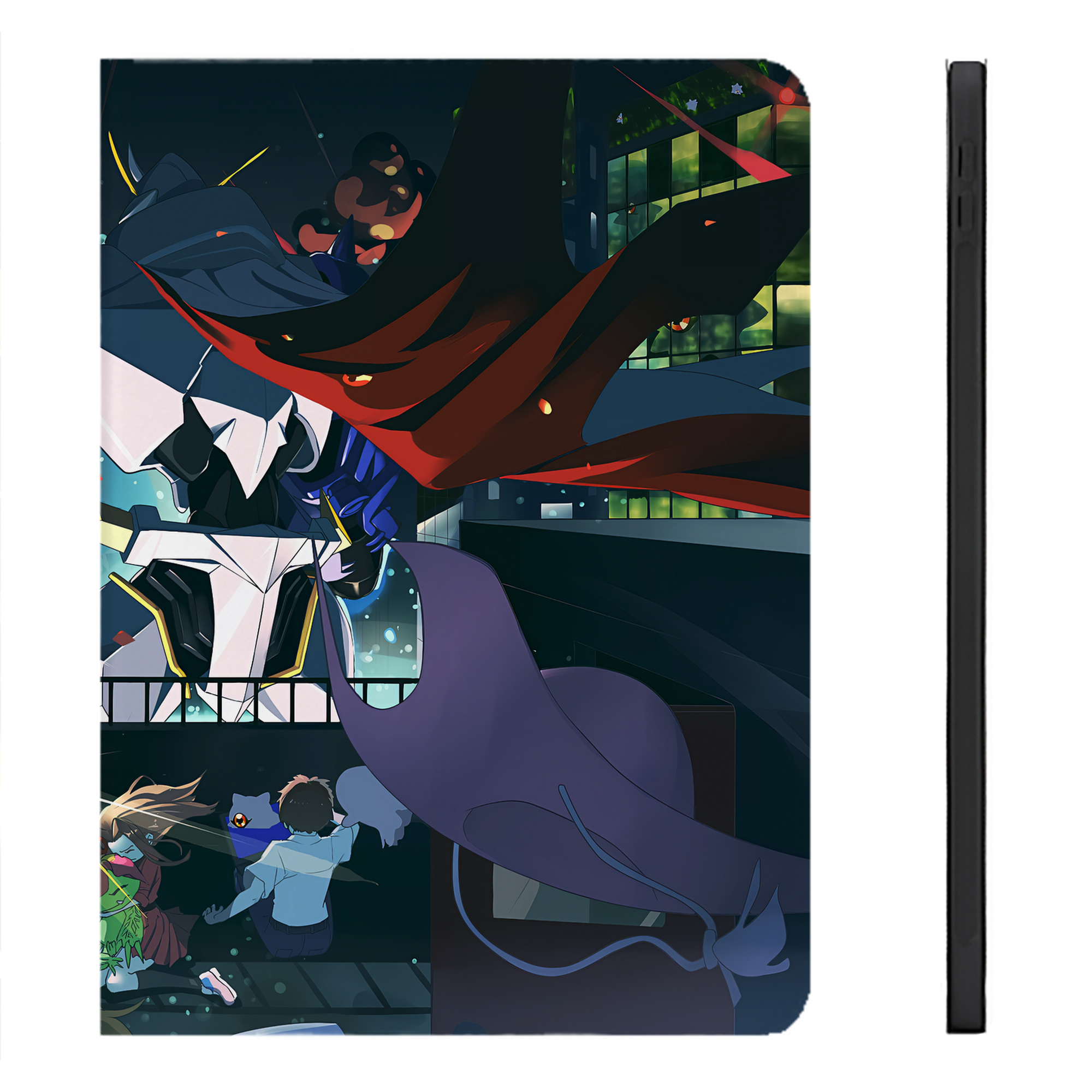 （画像用） Digimon デジタルモンスター/デジモン IPadケース ペンホルダー付き ブックスタイルデザイン